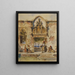 Genre scène in Venetië - Heinrich Stohl — ingelijst kunstwerk aan de muur