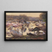 Exotische vijver Hellabrunn - Heinrich von Zügel — ingelijst kunstwerk aan de muur