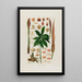 Aroideae Maximilianae Pl23 - Heinrich Wilhelm Schott — framed artwork on a wall