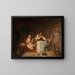 Eetpauze - Heinrich von Rustige — ingelijst kunstwerk aan de muur