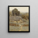 Een cottage in Gloucestershire onder de Cotswolds heuvels - Helen Allingham — ingelijst kunstwerk aan de muur