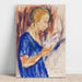 Reproductie van het schilderij Hélène Rohlfs - Christian Rohlfs