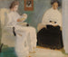 Meisjes die lezen - Helene Schjerfbeck — weergave van het kunstwerk