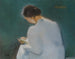 Marie - Helene Schjerfbeck — weergave van het kunstwerk