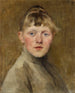 Zelfportret - Helene Schjerfbeck — weergave van het kunstwerk