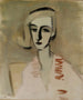 De leraar - Helene Schjerfbeck — weergave van het kunstwerk