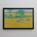 Landschap - Helge Johansson — ingelijst kunstwerk aan de muur