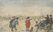 Winter Games on the Frozen River Ijssel - Hendrick Avercamp — artwork view