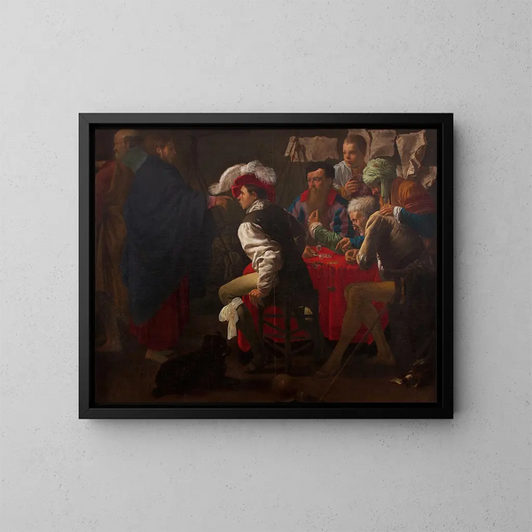 L'Appel de saint Matthieu - Hendrick Ter Brugghen — ingelijst kunstwerk aan de muur
