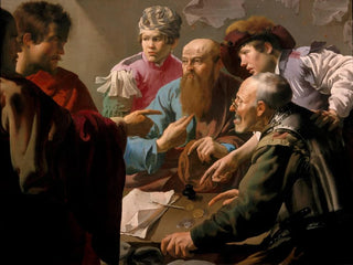 Hendrick Ter Brugghen - The Calling Of Saint Matthew.webp