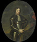 Portrait of Major-General Hans Willem Baron van Aylva aka the formidable general - Hendrick de Valk — artwork view