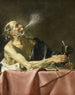 De roker, allegorie van vergankelijkheid - Hendrick van Someren — weergave van het kunstwerk