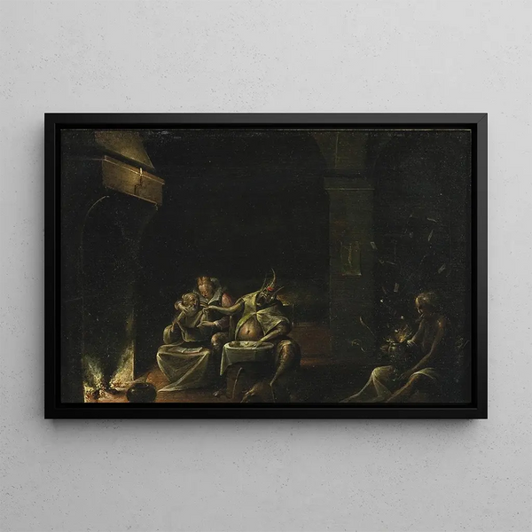 Hendrick van Steenwijck the Younger - The Temptation of St Jerome.webp