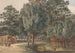 op het domein Houdringe nabij De Bilt - Hendrik Abraham Klinkhamer — weergave van het kunstwerk