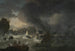 Het Scheepswrak - Hendrik Kobell — weergave van het kunstwerk