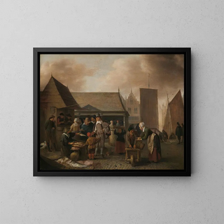 Hendrik Martensz Sorgh - Fish Market.webp