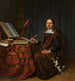 Portrait of a scholar - Hendrik Martensz Sorgh — artwork view
