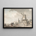 December - Hendrik Meijer — ingelijst kunstwerk aan de muur