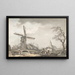 February Painting - Hendrik Meijer — framed artwork on a wall