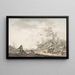 Mars - Hendrik Meijer — framed artwork on a wall