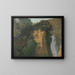 Falaises envahies avec une cascade en Italie, peut-être à Tivoli - Hendrik Voogd — ingelijst kunstwerk aan de muur