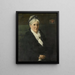 Maria Hermina Heemskerk 1827-1908 Wife of Menno David Count of Limbourg Stirum - Hendrik Willem Mesdag — framed artwork on a wall