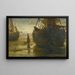 Sunday Morning Painting - Hendrik Willem Mesdag — framed artwork on a wall