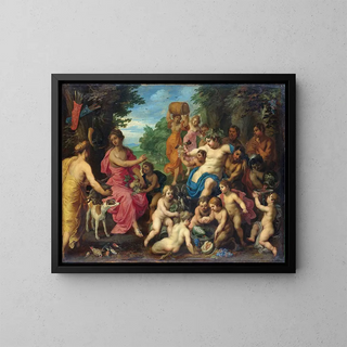 Hendrik van Balen - Bacchus and Diana.webp