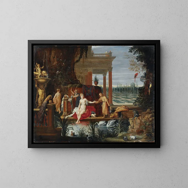 Hendrik van Balen — ingelijst kunstwerk aan de muur