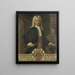 Portrait painting of Diederik van Durven, Governor-General of the Dutch East Indies - Hendrik van den Bosch — framed artwork on a wall
