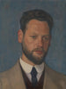 Michel de Klerk 1884-1923 architect and draftsman painting - Henk Meijer — artwork view