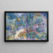 Afternoon in the Garden - Henri-Edmond Cross — framed artwork on a wall