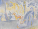 Aux Champs-Élysées - Henri-Edmond Cross — weergave van het kunstwerk