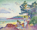 Badende Vrouwen - Henri-Edmond Cross — weergave van het kunstwerk