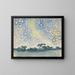 Landschap met sterren - Henri-Edmond Cross — ingelijst kunstwerk aan de muur