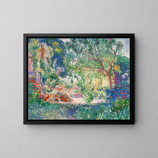 De valse peperboom van Provence - Henri-Edmond Cross — ingelijst kunstwerk aan de muur