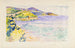 Marine Baai - Henri-Edmond Cross — weergave van het kunstwerk