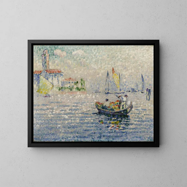 Ochtend in Murano - Henri-Edmond Cross — ingelijst kunstwerk aan de muur