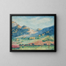 Landschap met de kleine Moorse bergen - Henri-Edmond Cross — ingelijst kunstwerk aan de muur
