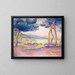 Pins langs de kust - Henri-Edmond Cross — ingelijst kunstwerk aan de muur
