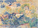 Het tuin van de kunstenaar in Saint-Clair - Henri-Edmond Cross — weergave van het kunstwerk