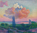 De Roze Wolk - Henri-Edmond Cross — weergave van het kunstwerk