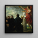 Hommage aan Eugène Delacroix - Henri Fantin-Latour — ingelijst kunstwerk aan de muur