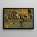 Markt scène, Parijs - Henri-Gabriel Ibels — ingelijst kunstwerk aan de muur