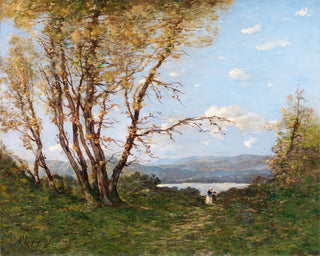 HenriJoseph Harpignies - A Landscape.webp
