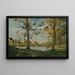 Herfst in Saint-Privé - Henri-Joseph Harpignies — ingelijst kunstwerk aan de muur