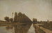 Le Canal de Briare - Henri-Joseph Harpignies — weergave van het kunstwerk