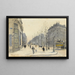 Le boulevard Saint-Germain, Parijs - Henri-Joseph Harpignies — ingelijst kunstwerk aan de muur