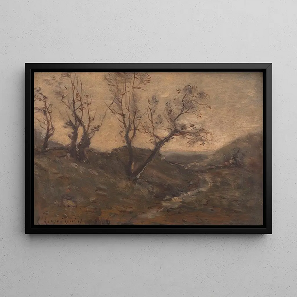 HenriJoseph Harpignies - Le ruisseau.webp