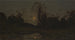 Lever de lune - Henri-Joseph Harpignies — weergave van het kunstwerk